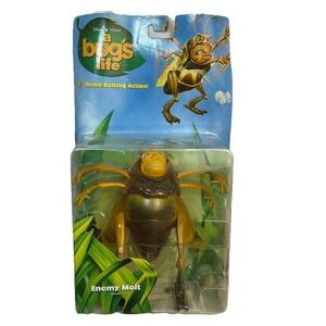 Vintage 1998 Disney's Bug's Life Enemy Molt Action Figure‎ Sealed New